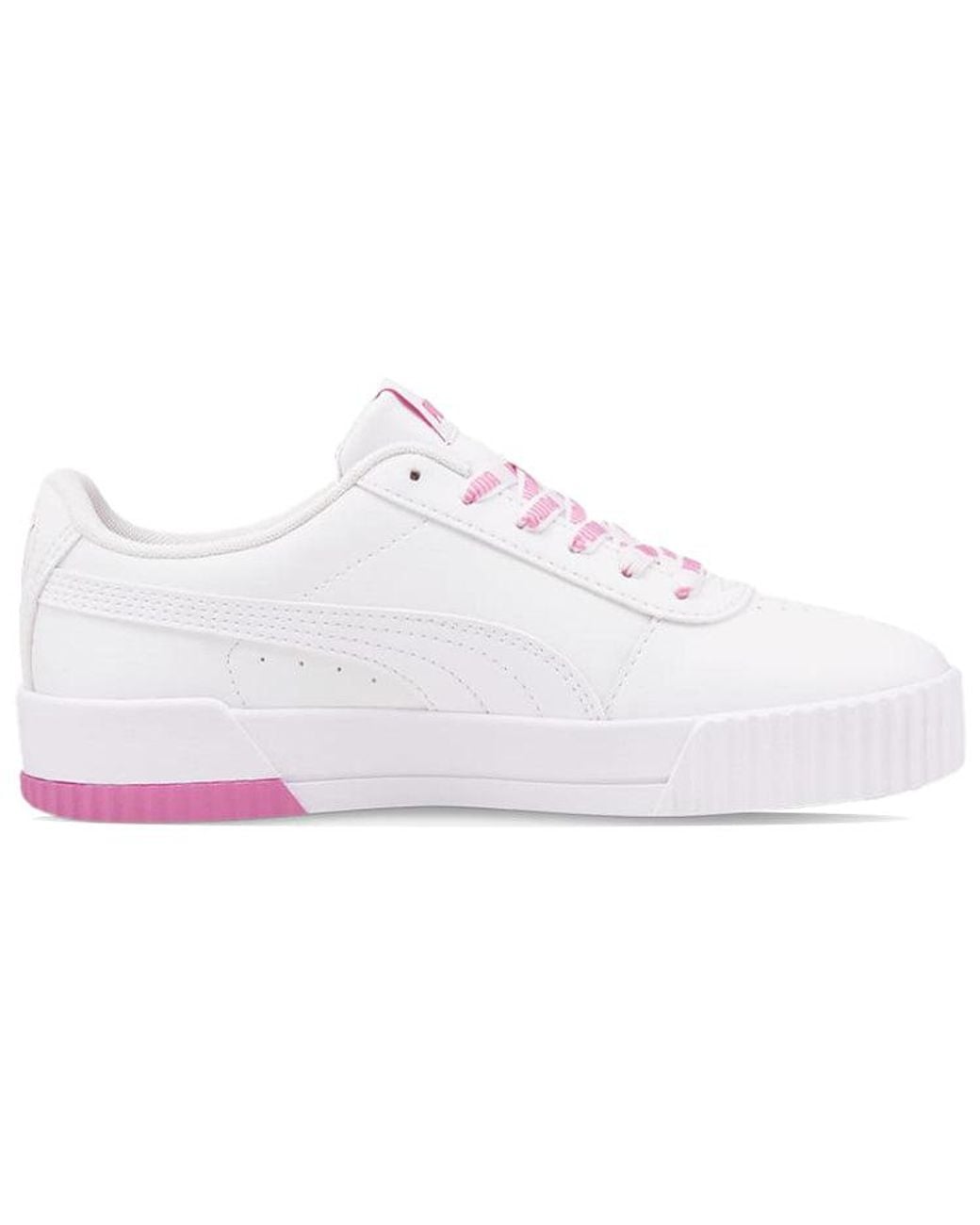 PUMA White (Wmns) Carina Logomania Kadin Sneakers