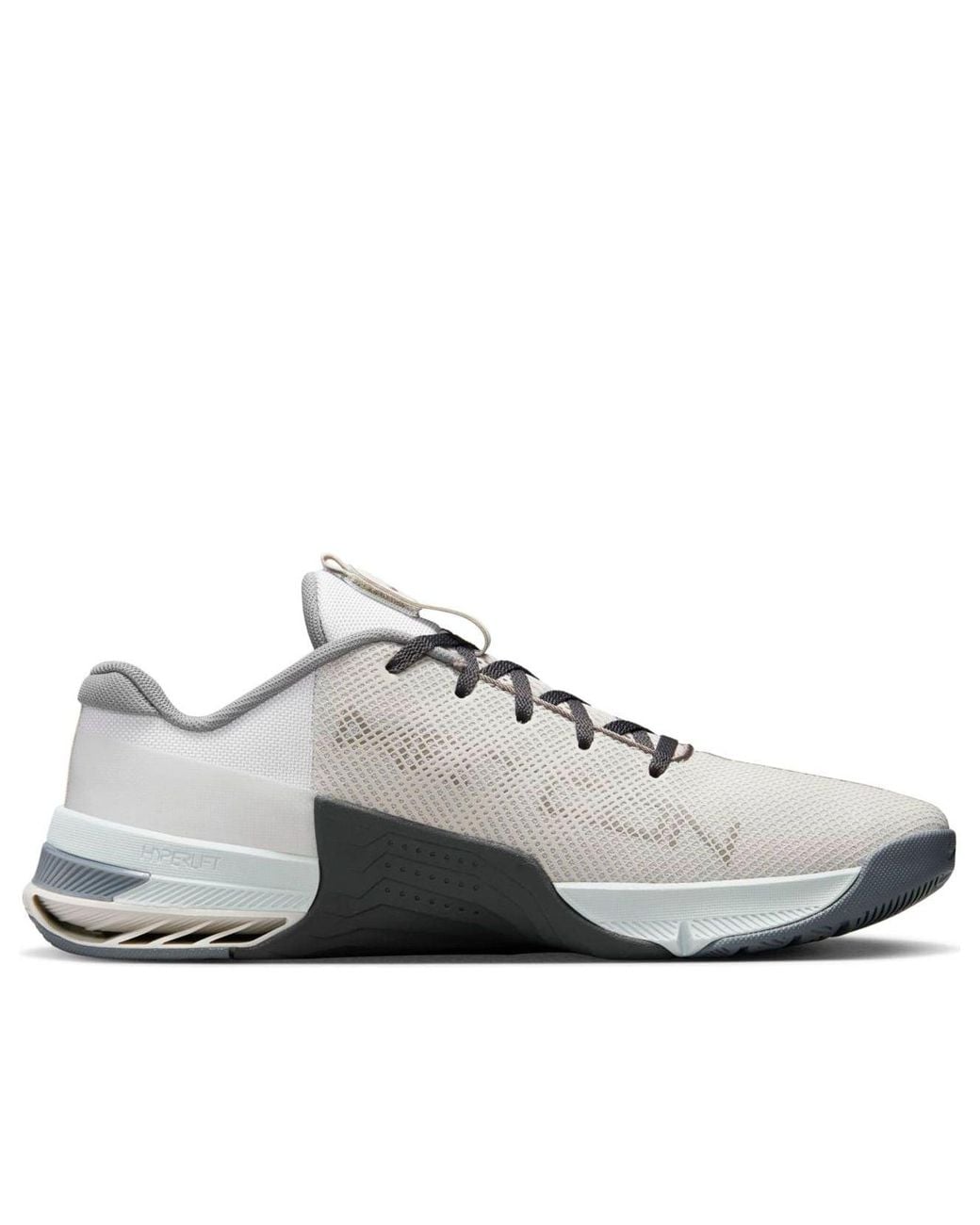 Nike White Metcon 8 'Photon Dust Anthracite' for men