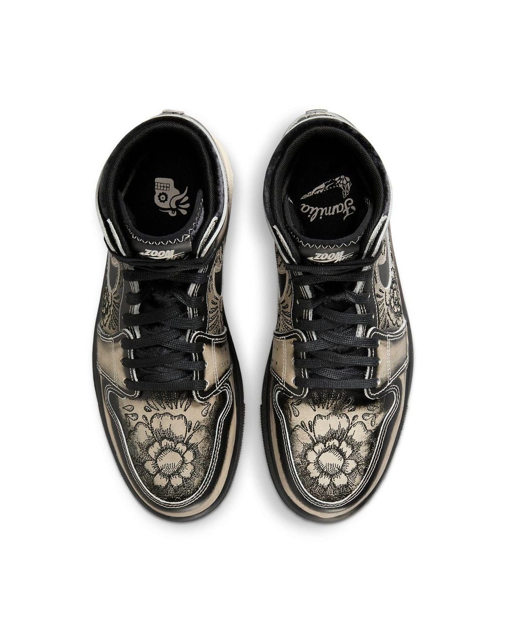 Nike Black 1 High Zoom Air Cmft 2 'Da De Muertos' for men