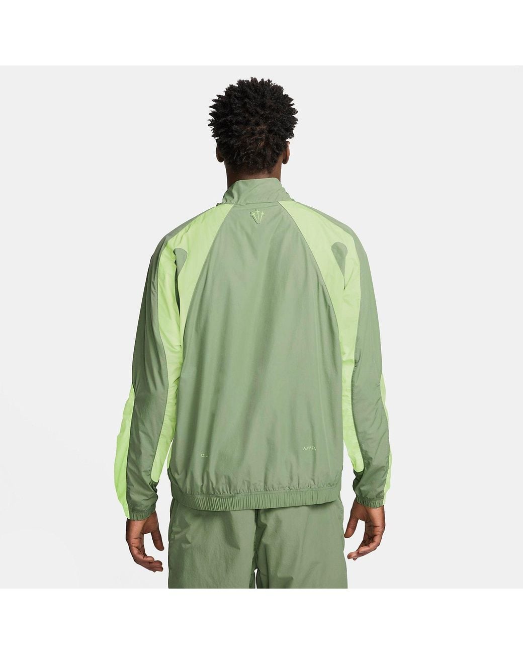 Nike Green X Nocta Drake Woven Track Jacket 'Oil' for men