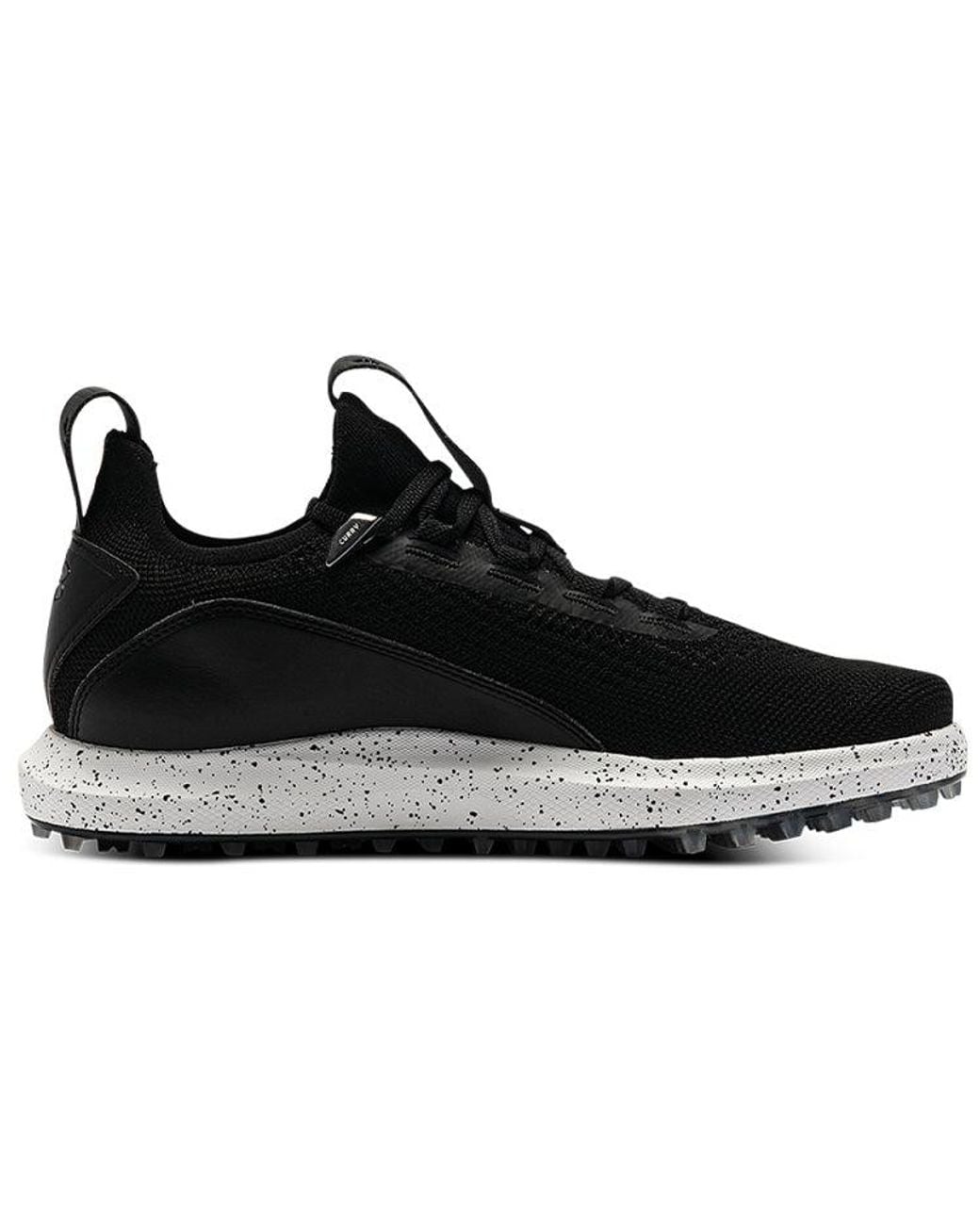 Under Armour Black Curry 8 Golf Spikeless for men