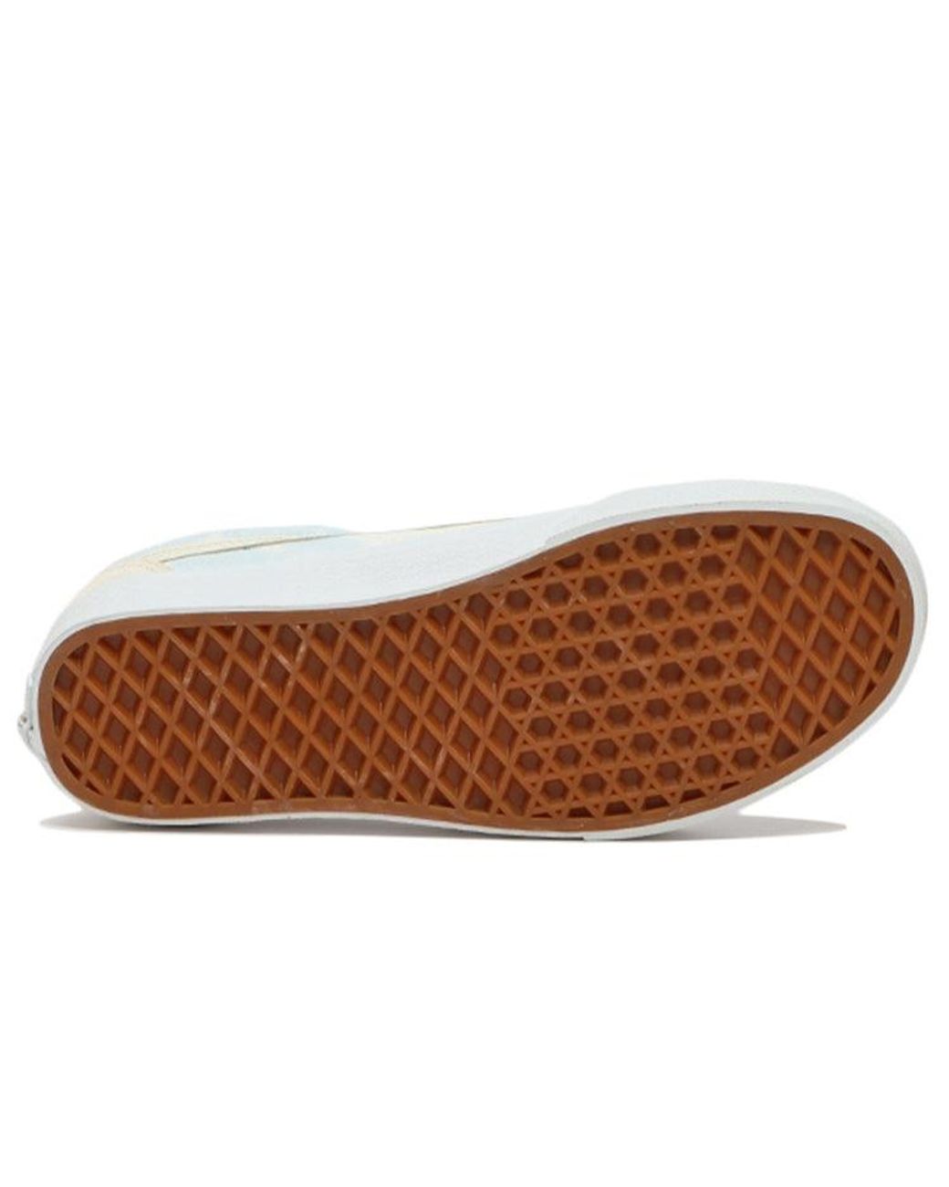 Vans White Old Skool 'Bleach Wash for men