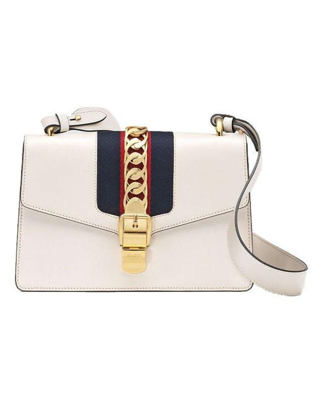 Gucci White (Wmns) Sylvie Series Satchel Small