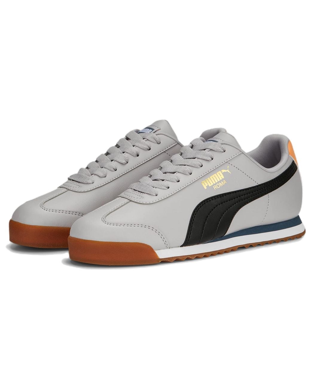 PUMA White Roma Basic Plus 'Marble Gum' for men
