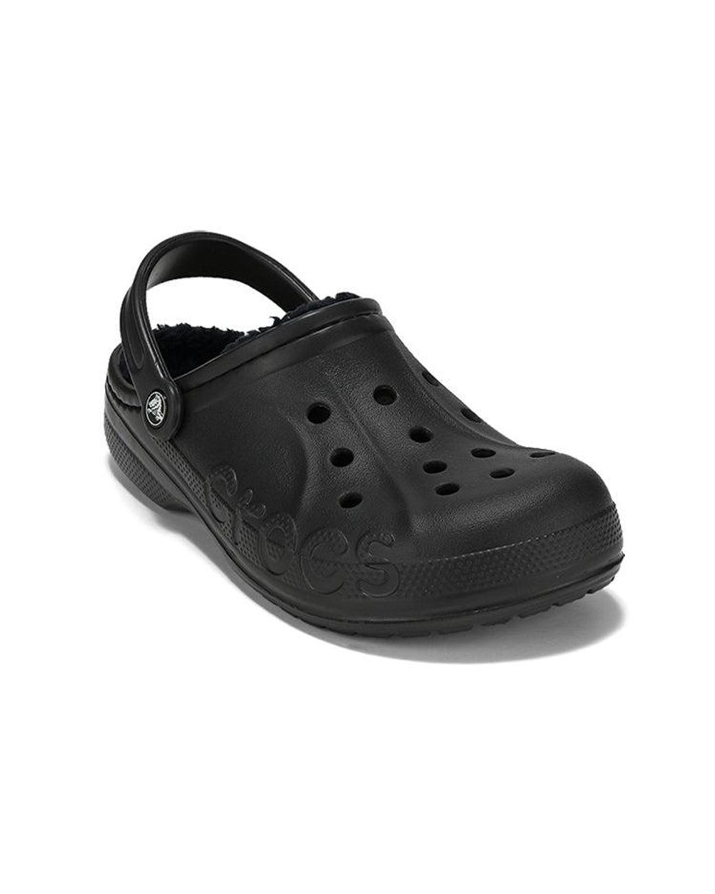 CROCSTM Black Baya Lined Clog for men