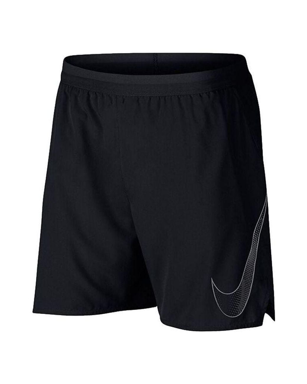 Nike Blue Solid Color Breathable Logo Quick Dry Shorts for men