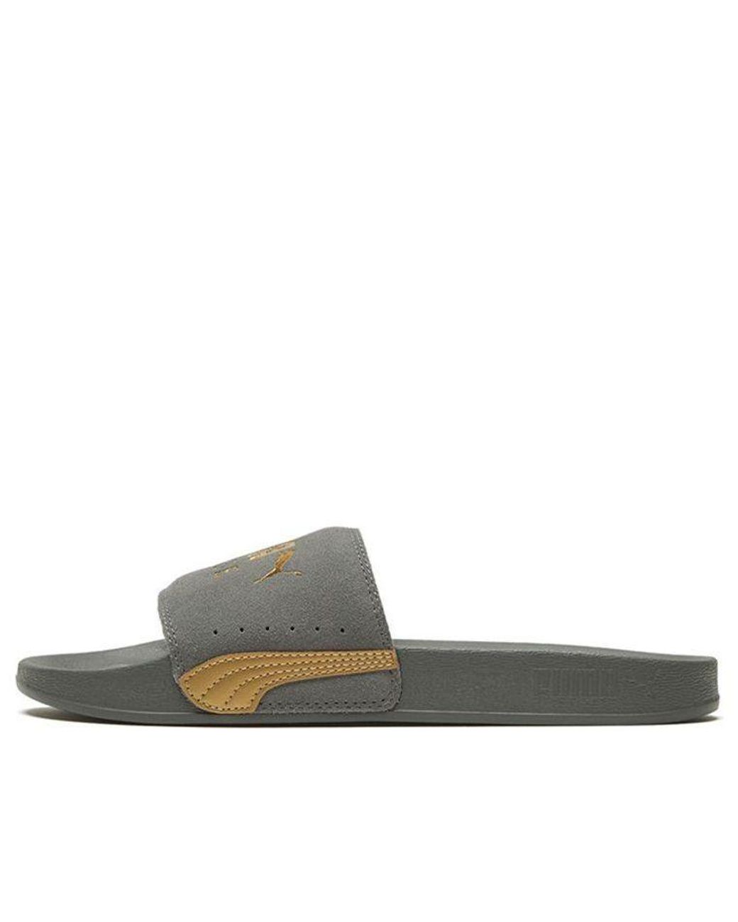 PUMA Green Leadcat Ftr Suede Classic Slide for men