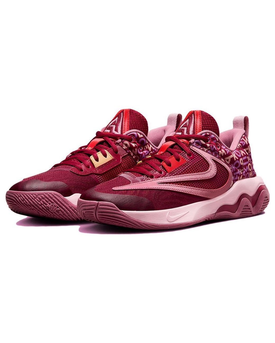 Nike Red Giannis Immortality 3 'Alphabet Bros' for men