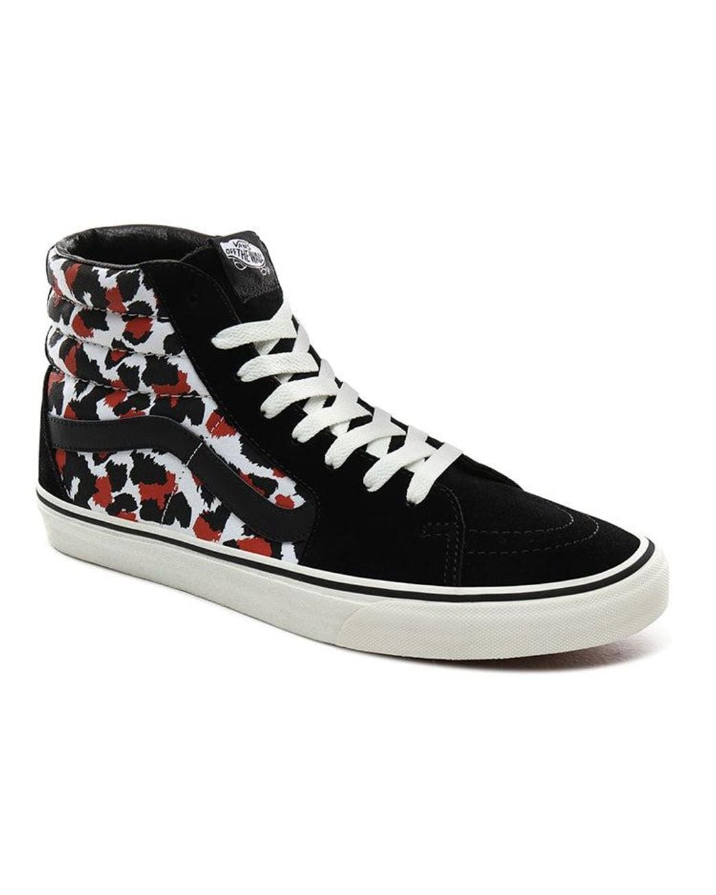Vans Black Leopard Sk8-Hi for men