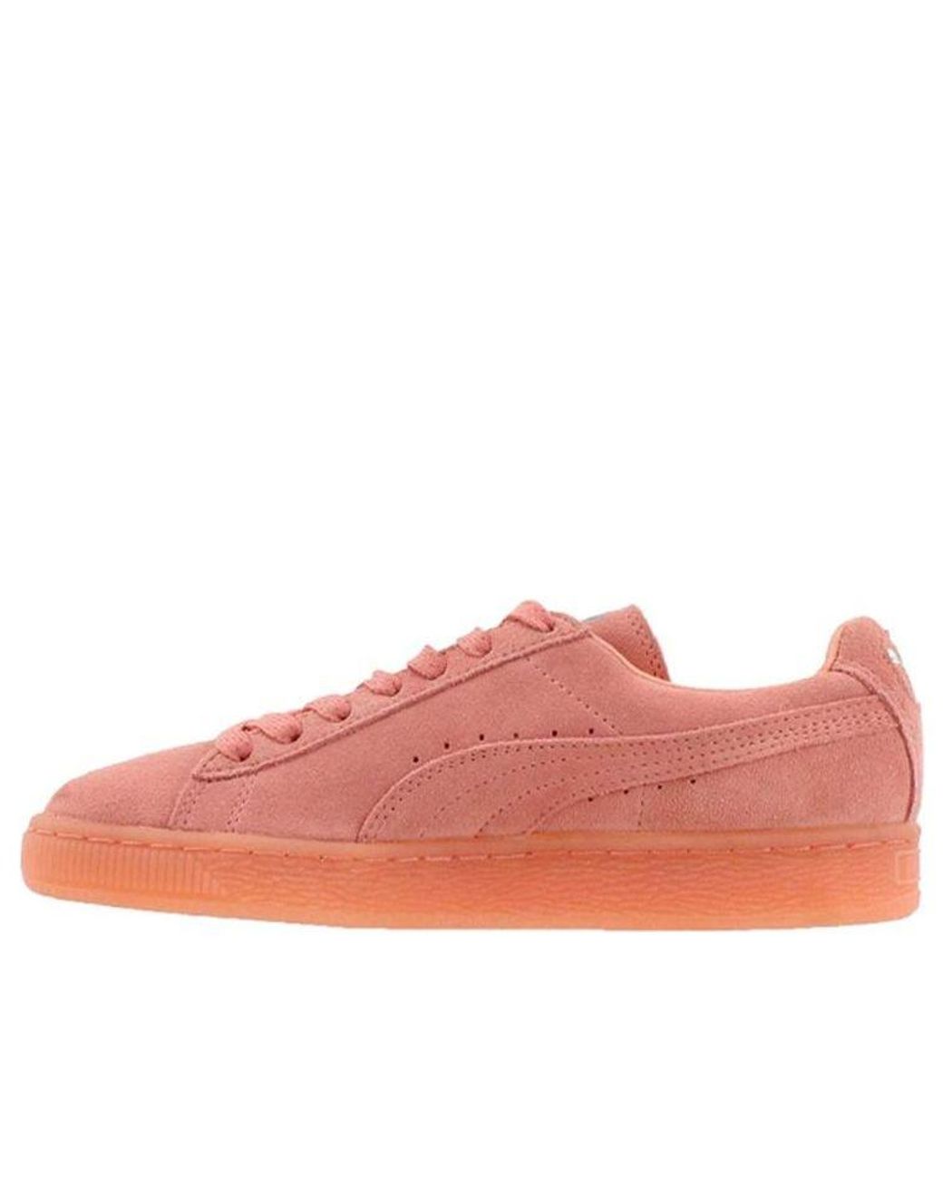 PUMA Suede Classic Mono Reflected Iced Pink | Lyst