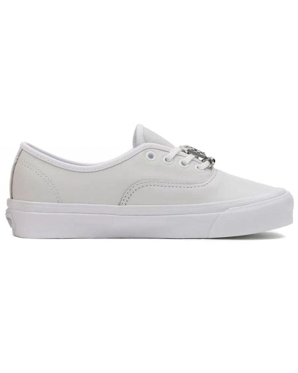 Vans White Anaheim Factory Authentic 44 Dx Low-Top Sneakers for men
