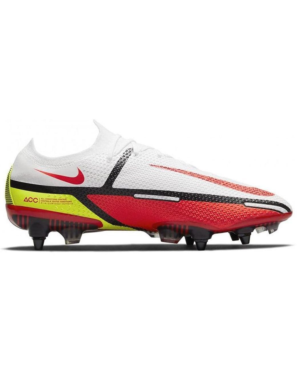 Nike Phantom Gt2 Elite Sg-pro Ac Soccer Shoes White/red for Men | Lyst