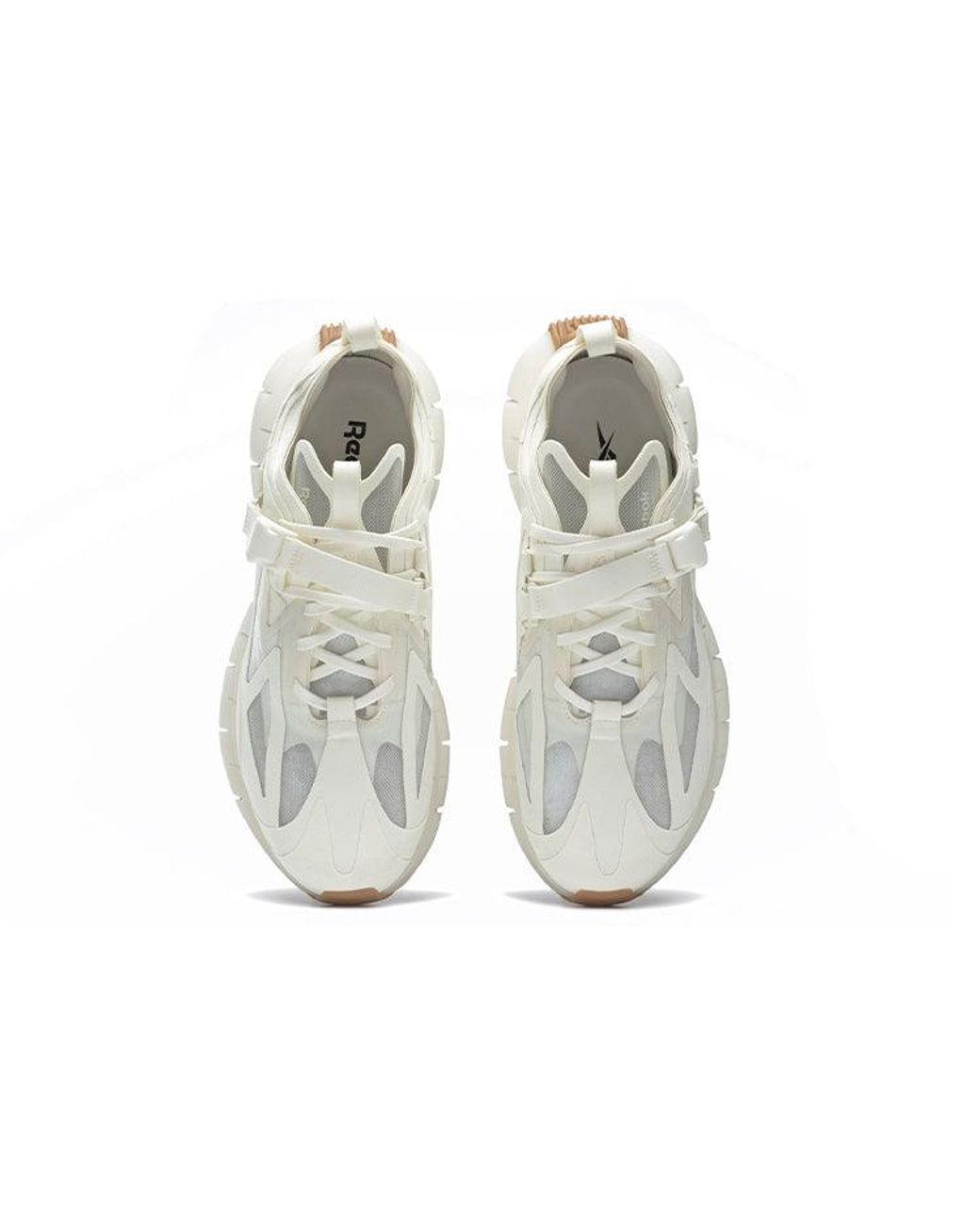 Reebok White Zig Kinetica Concept Type 1 Gum' for men