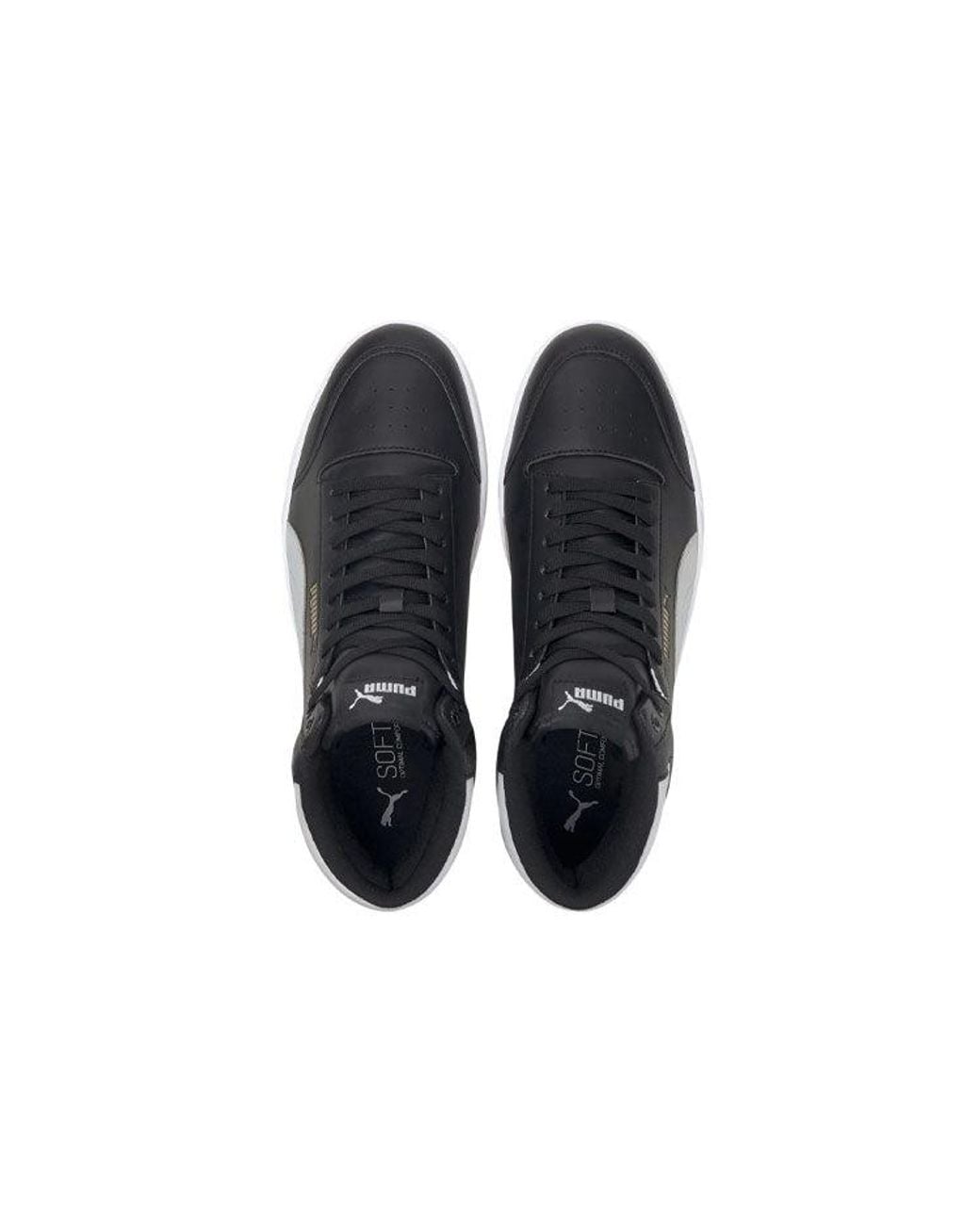 PUMA Black Shuffle Mid for men