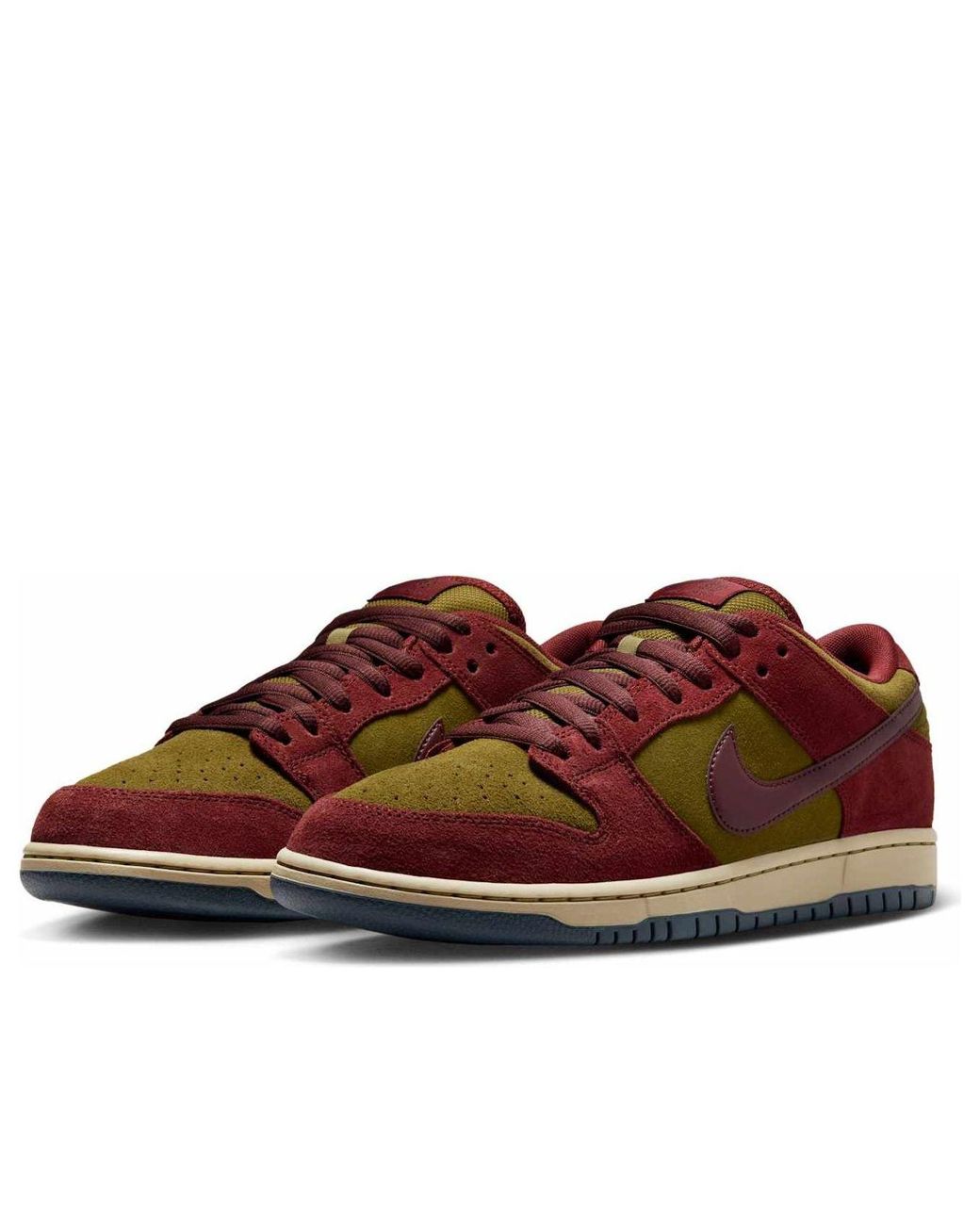 Nike Brown Sb Dunk Low 'Dark Team Flak' for men