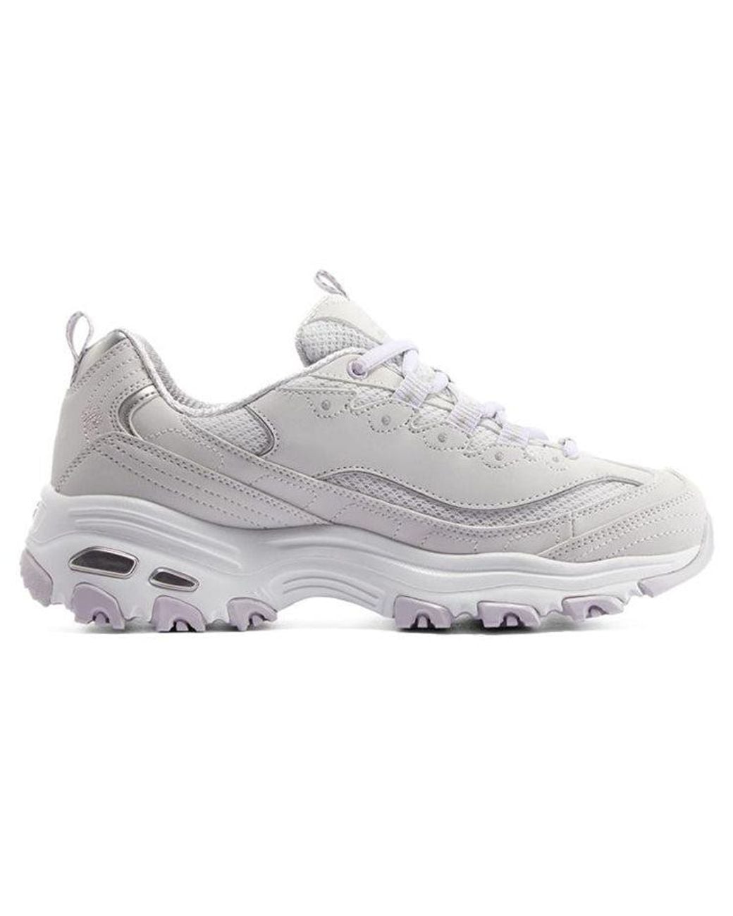 Skechers White (Wmns) D'Lites 1.0 'Whtie'