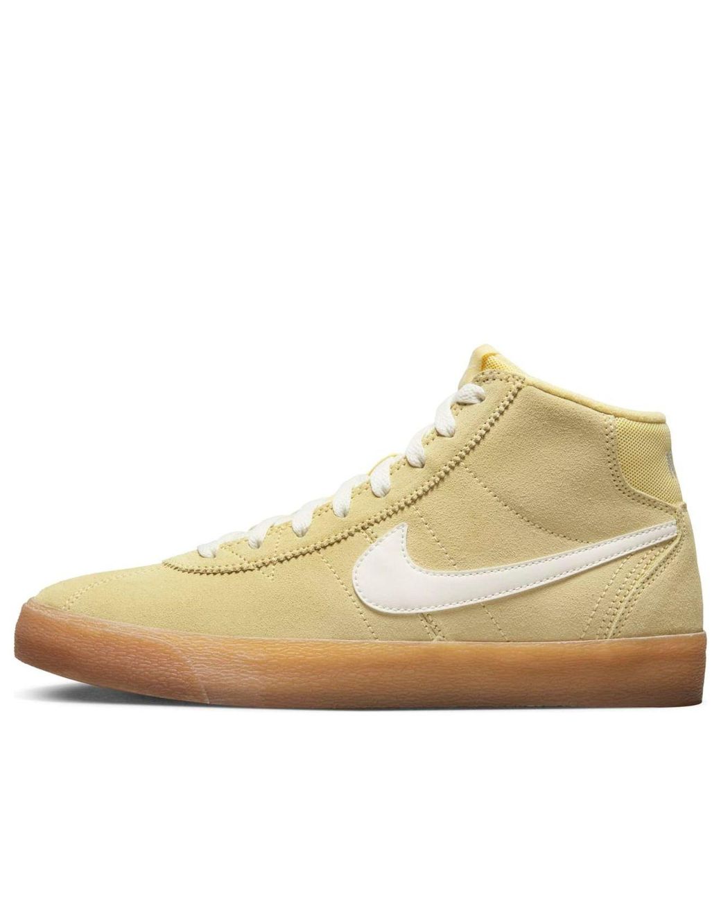 Nike Natural (Wmns) Bruin High Sb 'Lemon Wash Gum'