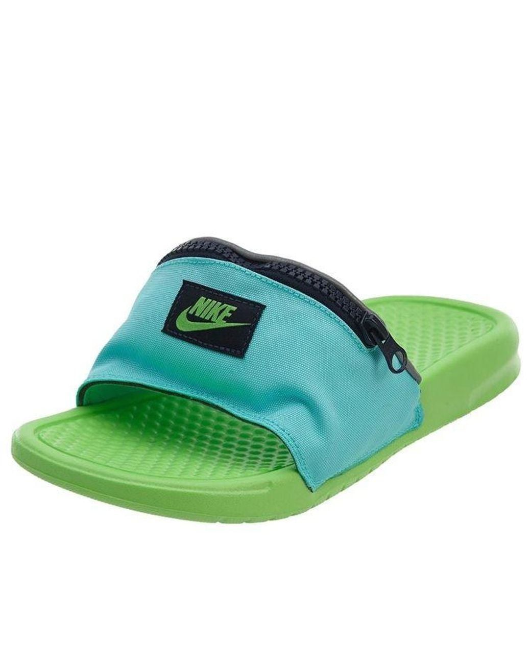 Nike Green Benassi Jdi 'Fanny Pack' for men
