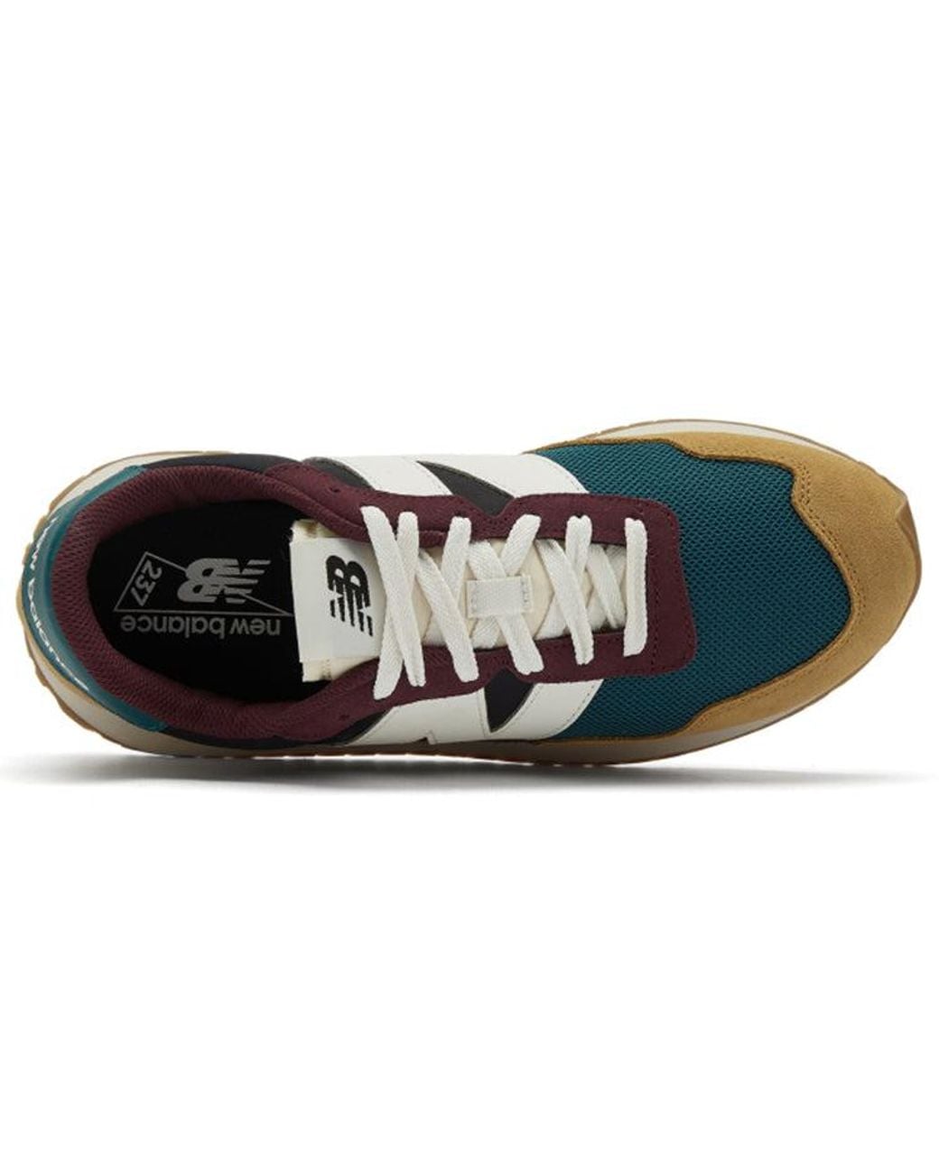 New Balance Black 237 'Workwear Burgundy' for men