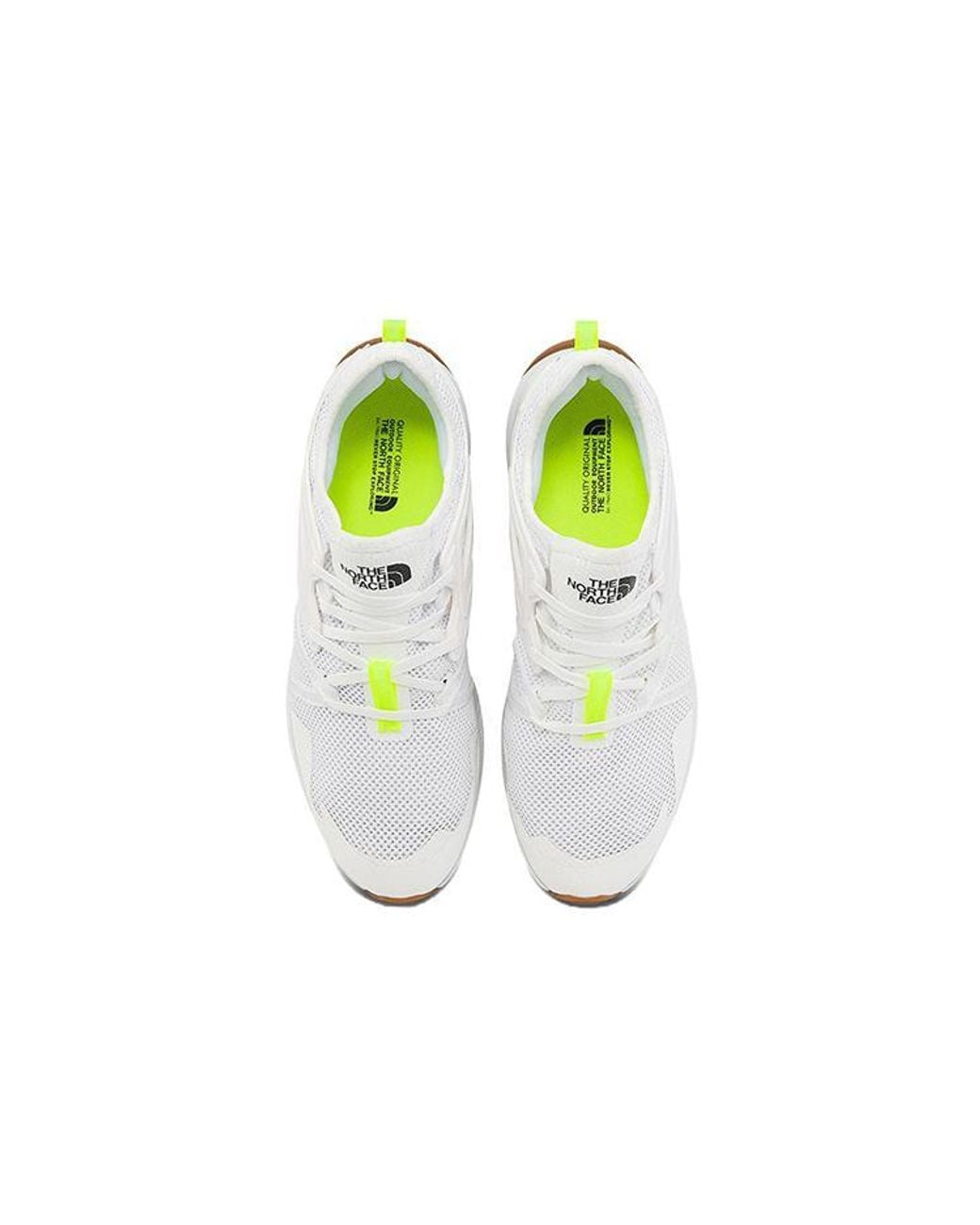The North Face White Oxeye Running Shoes for men