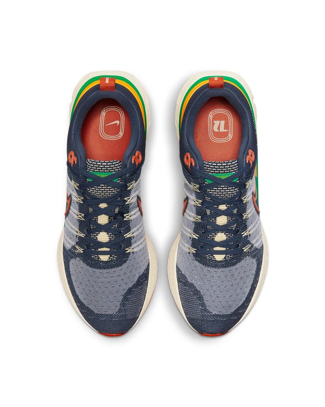 Nike Blue React Infinity Run Flyknit 2 'Denim' for men