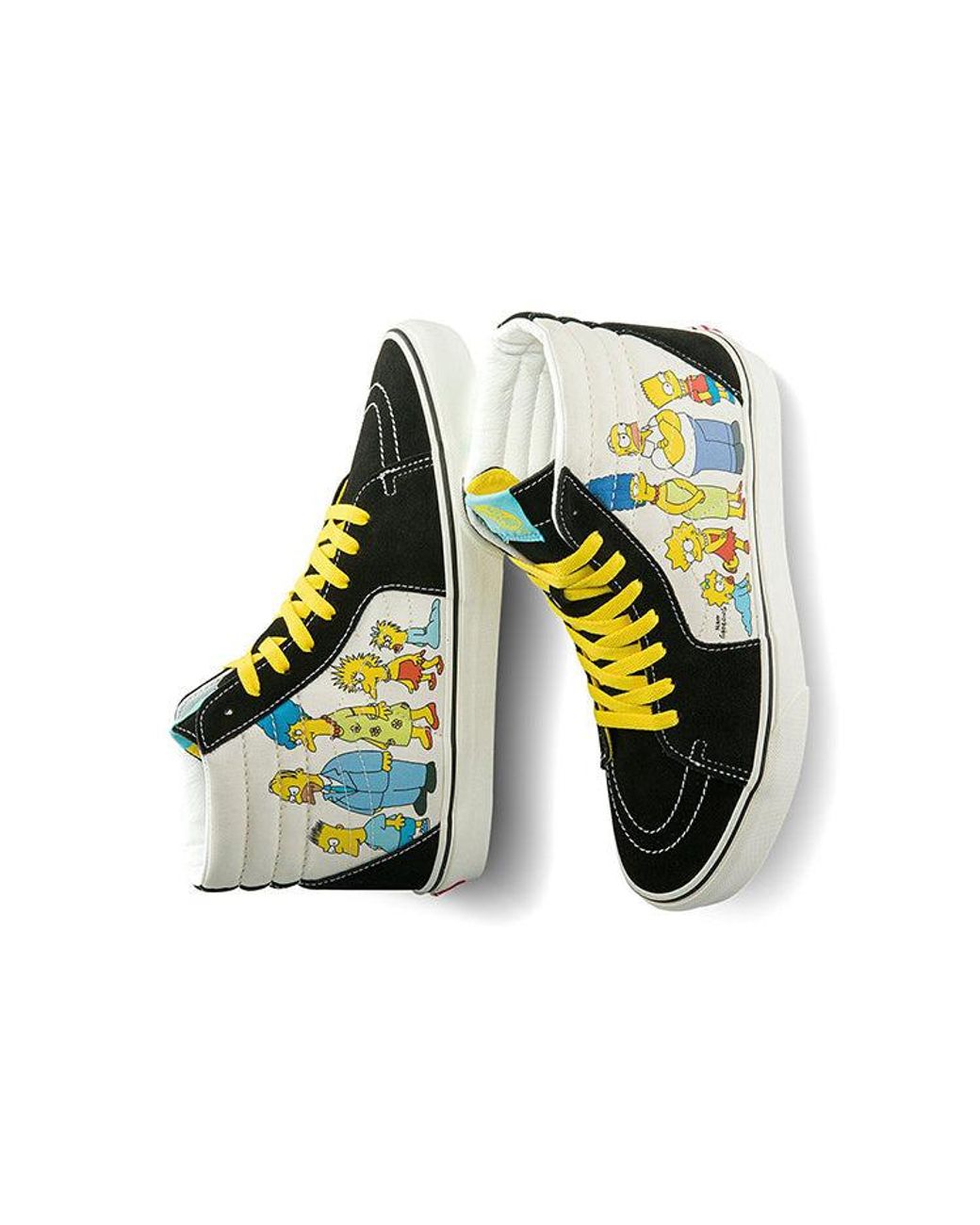Vans Blue The Simpsons X Sk8-Hi 'Simpsons Family 1987-2020' for men