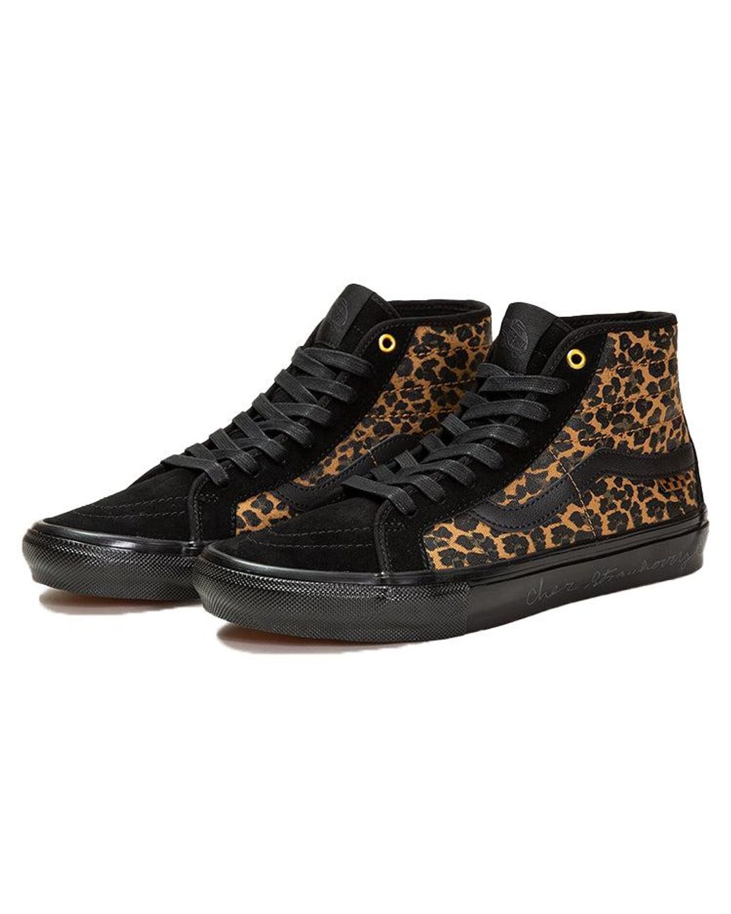 Vans Black Cher Strauberry X Skate Sk8-Hi Decon 'Cheetah' for men
