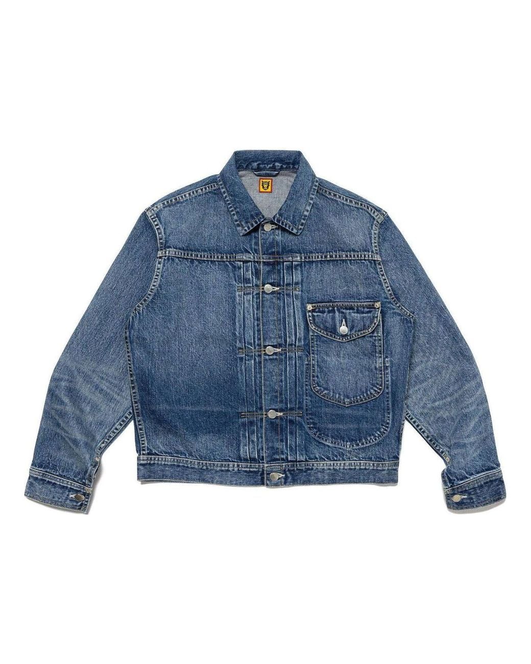 Human Made Blue Denim Work Jacket for men