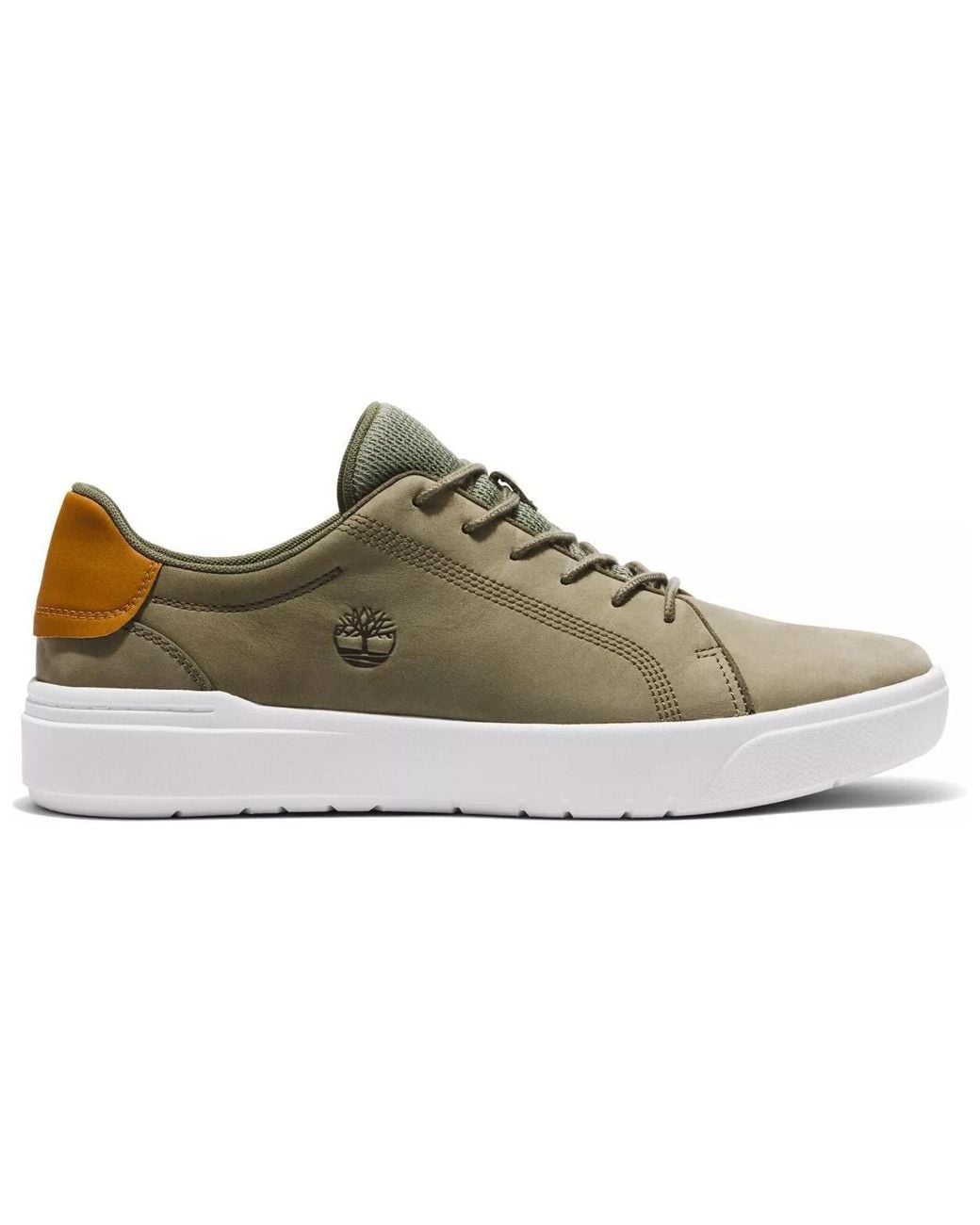 Timberland Brown Seneca Bay Oxford Sneakers for men