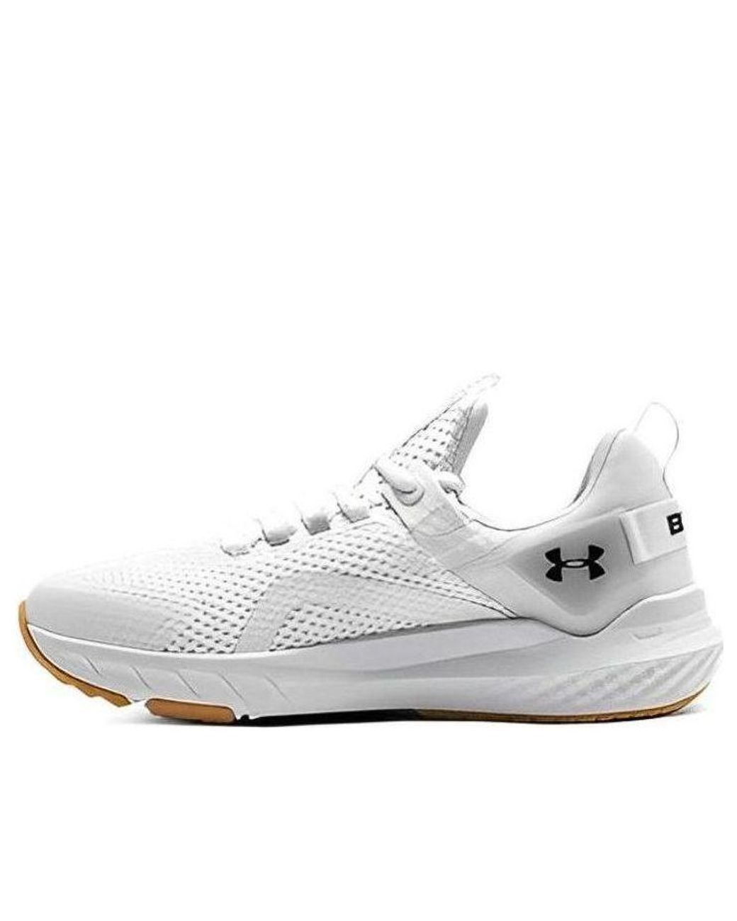 Under Armour White Project Rock Bsr 3 Halo' for men