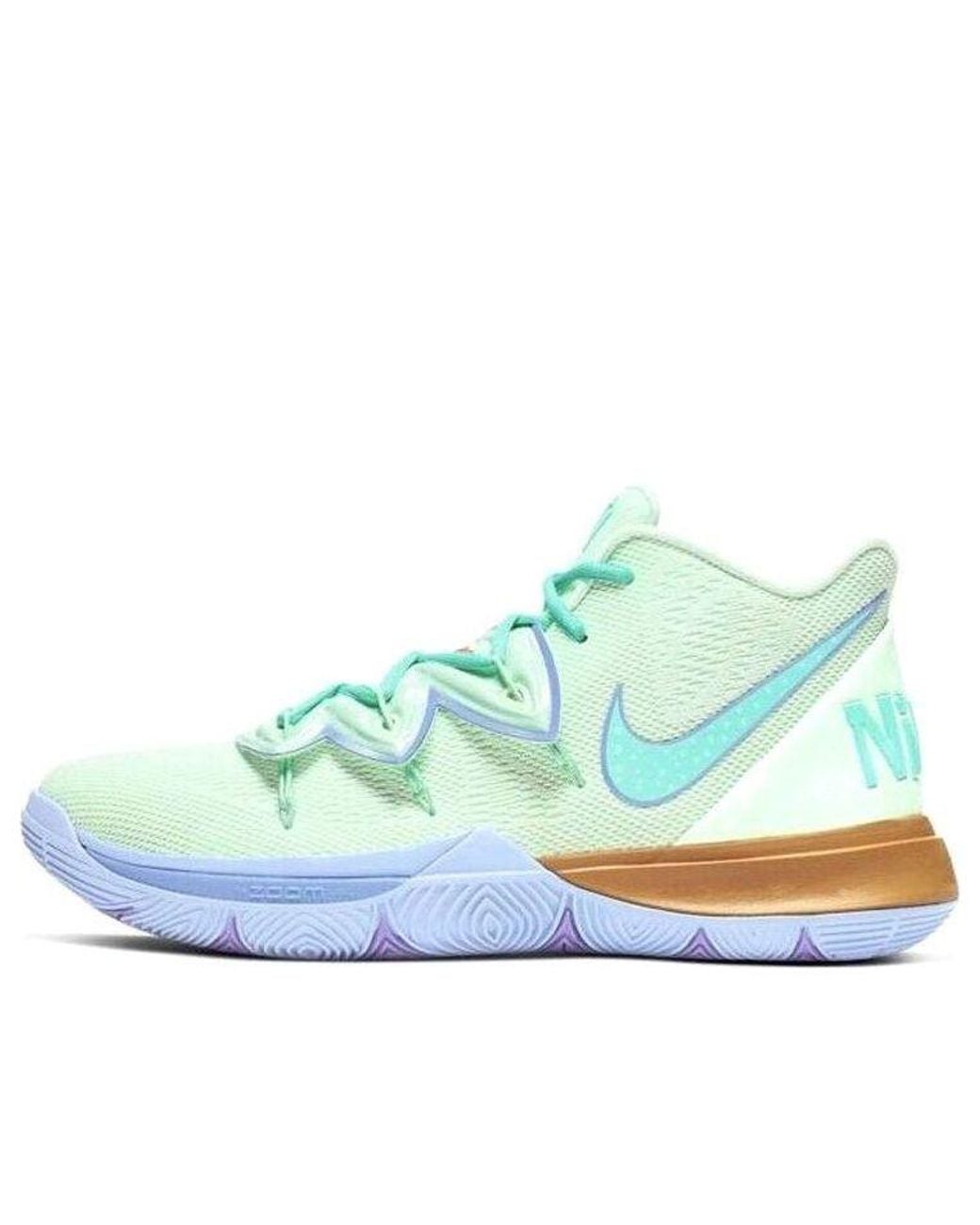 Nike Blue X Spongebob Squarepants Kyrie 5 'Squidward' for men