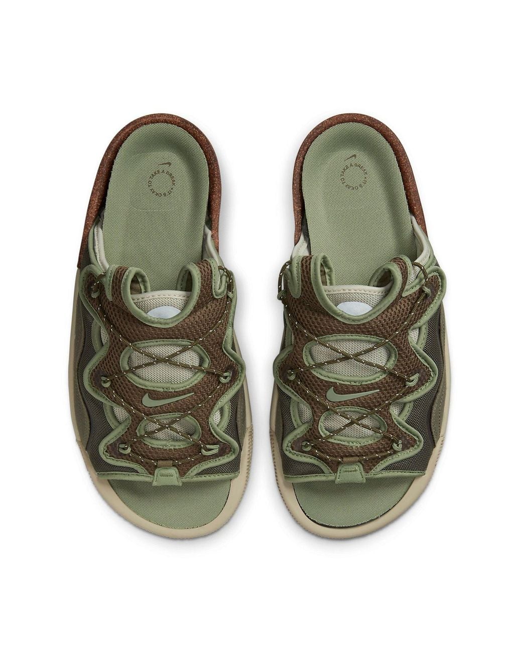 Nike Green Offline 2.0 Slip-On 'Medium' for men