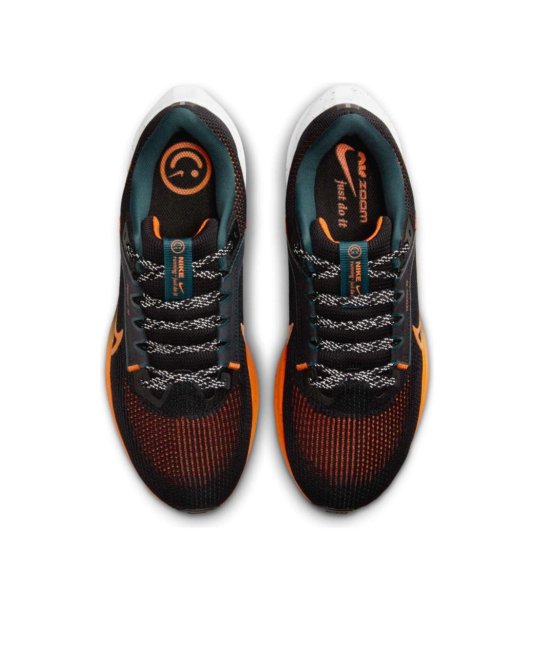 Nike Black Pegasus 40 Road Running Shoes for men