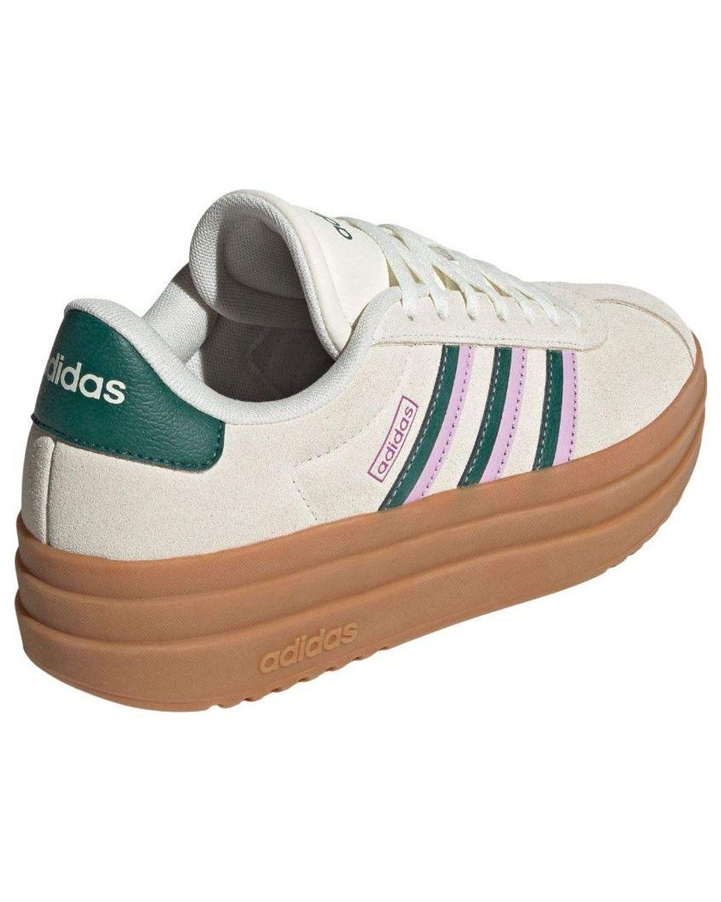 Adidas White (Wmns) Vl Court Bold