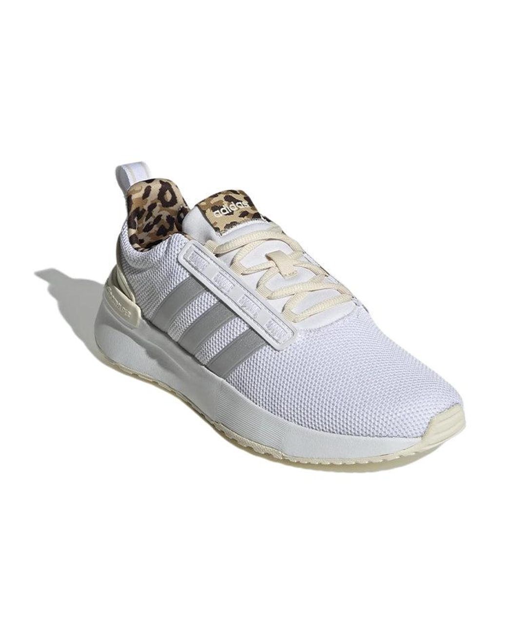 Adidas White (Wmns) Racer Tr21 Metallic'