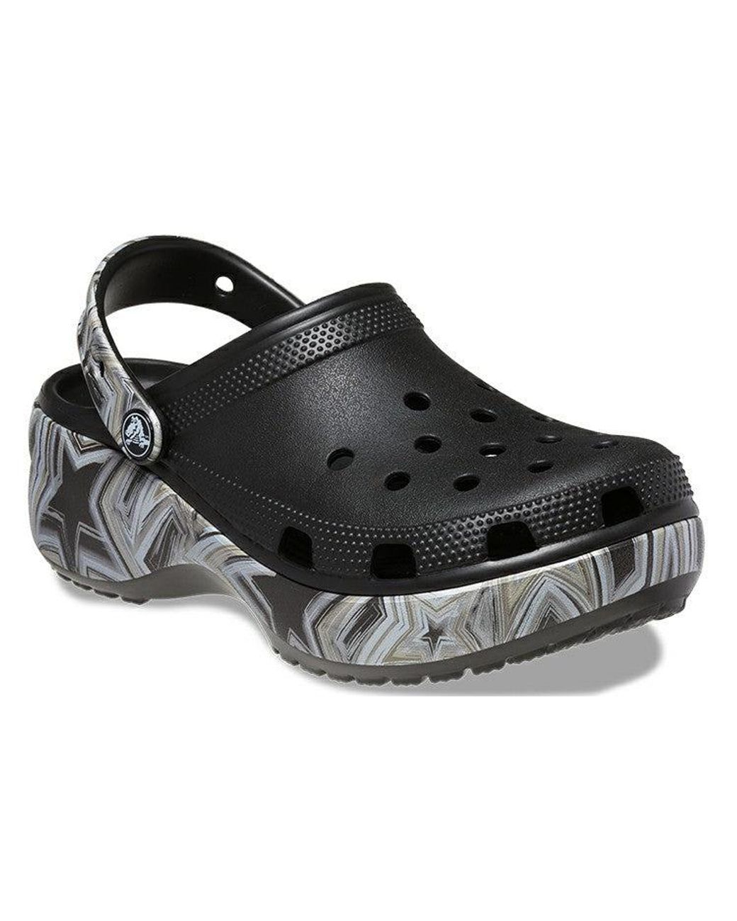 CROCSTM Black (Wmns) Classic Crush Disco Clog