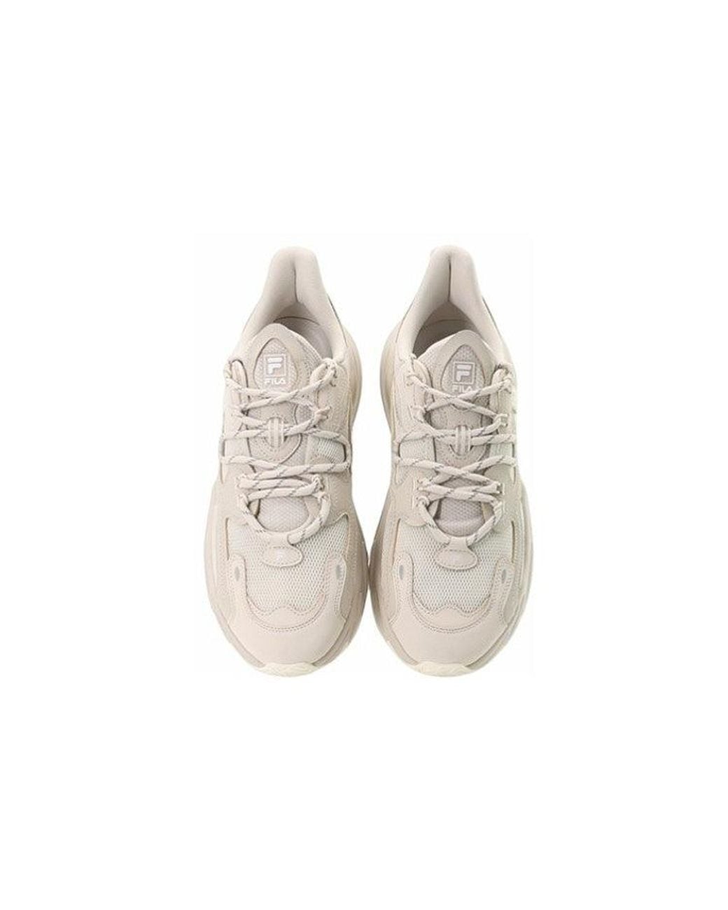Fila White Wave Shoes 'Oatmeal' for men