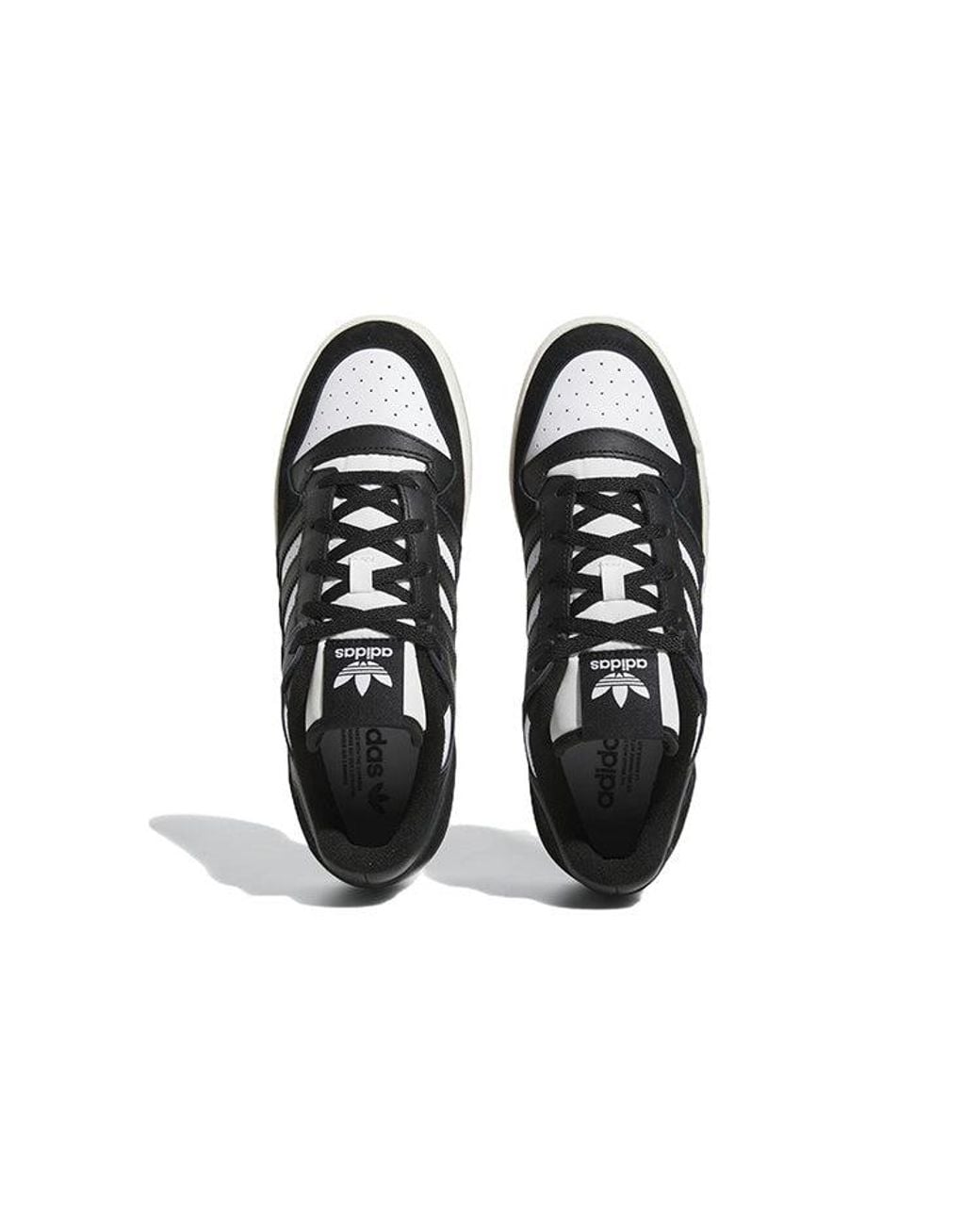 Adidas Black Originals Forum Low Classic Shoes for men