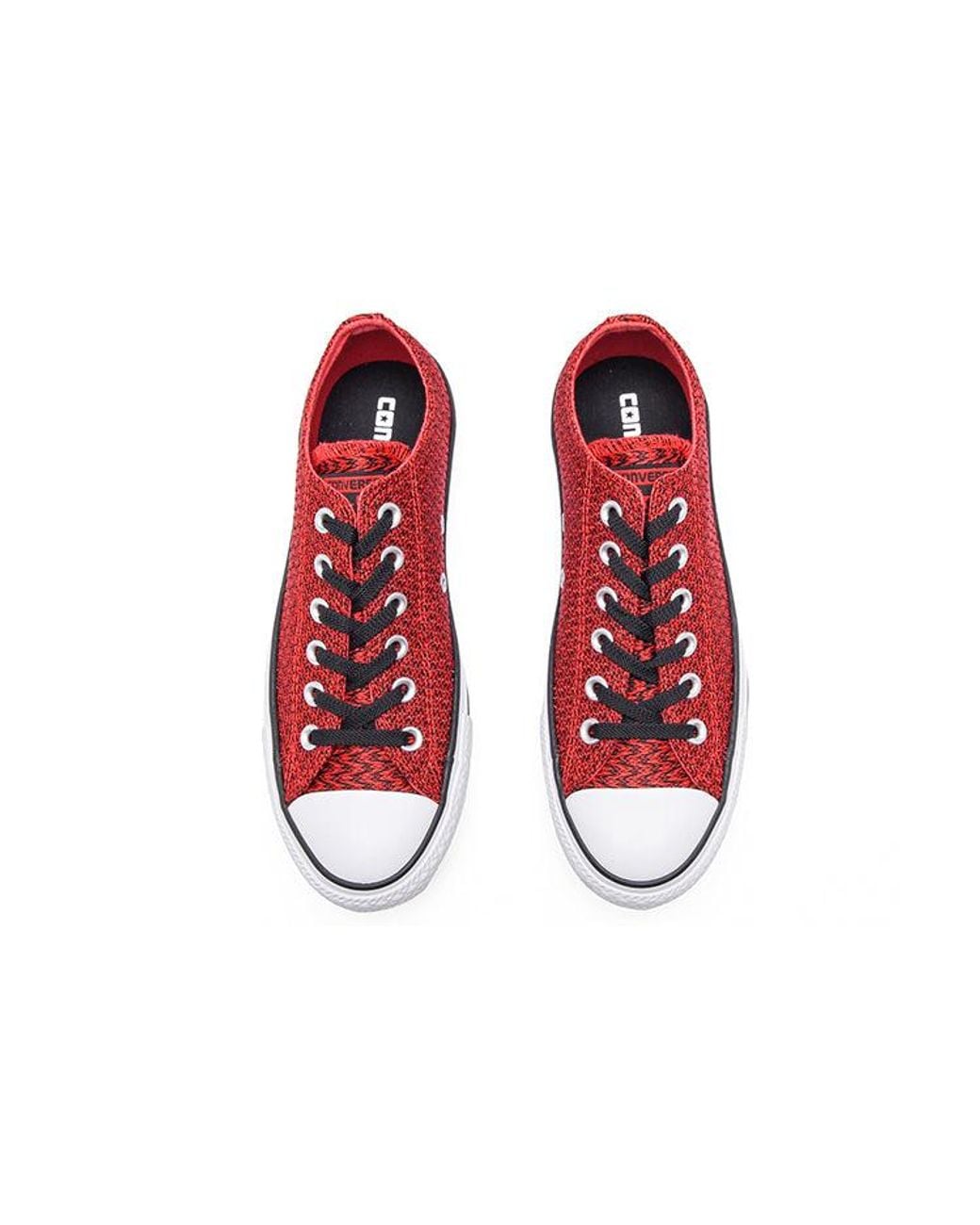 Converse Red Chuck Taylor All Star Ox for men