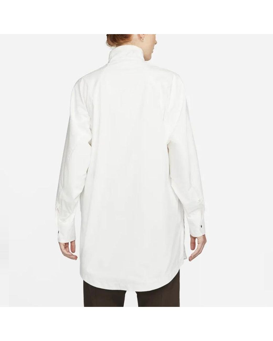 Nike White (Wmns) Esc Series Shirt Jacket