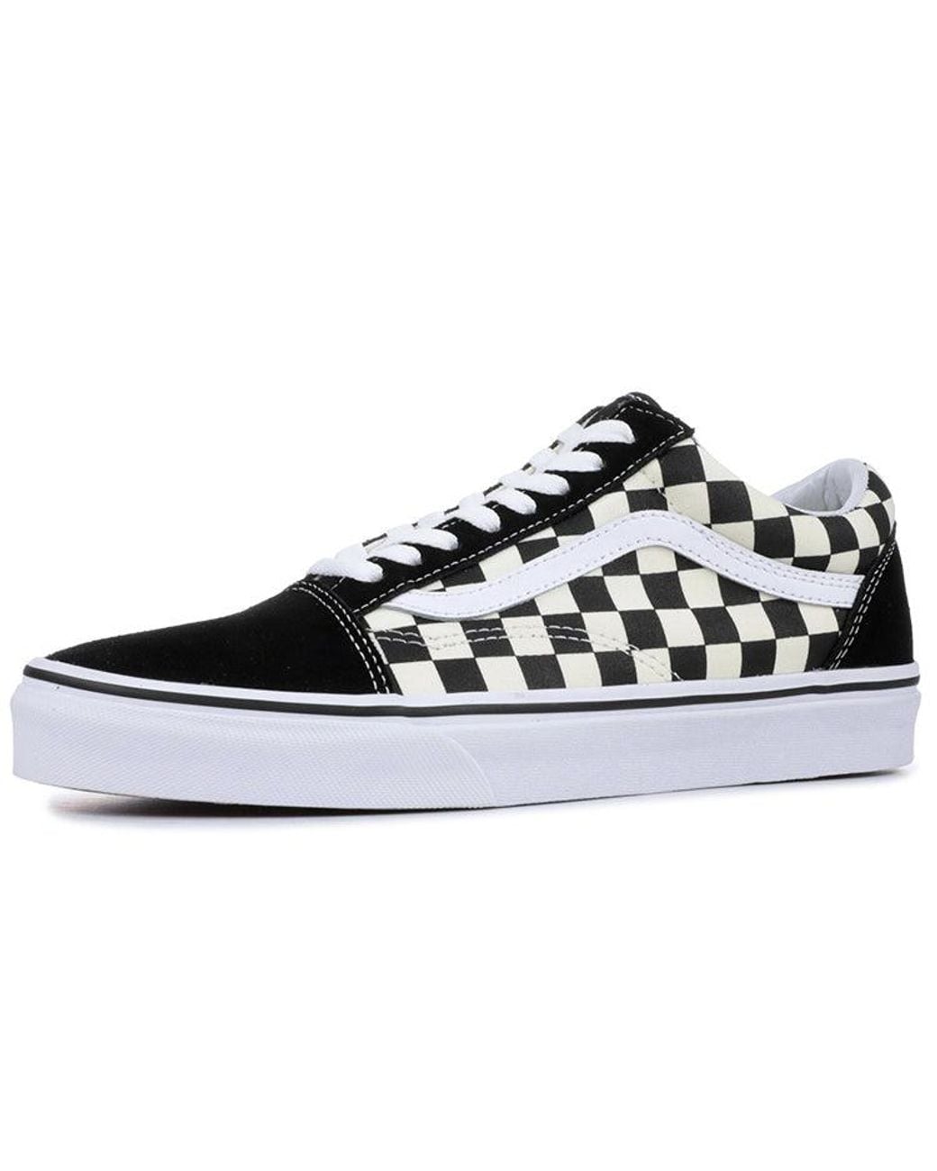 Vans Black Old Skool Checkerboard' for men