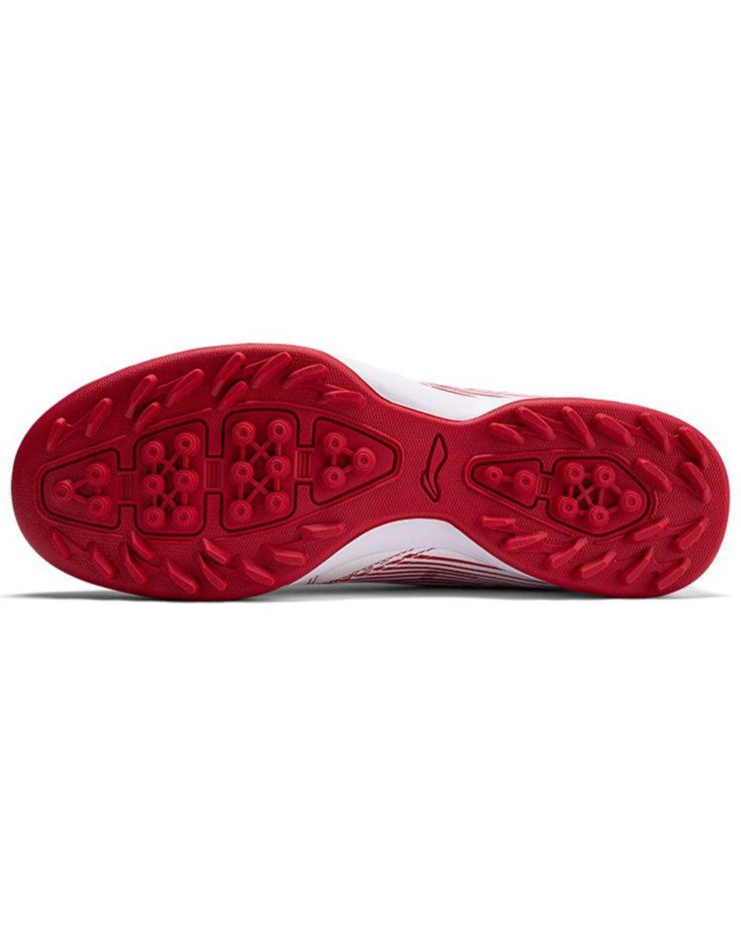 Li-ning Red Training Soccer Shoes for men