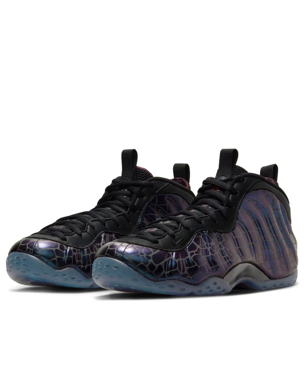Nike Blue Air Foamposite One X Tekken 8 'Kazuya Mishima' for men