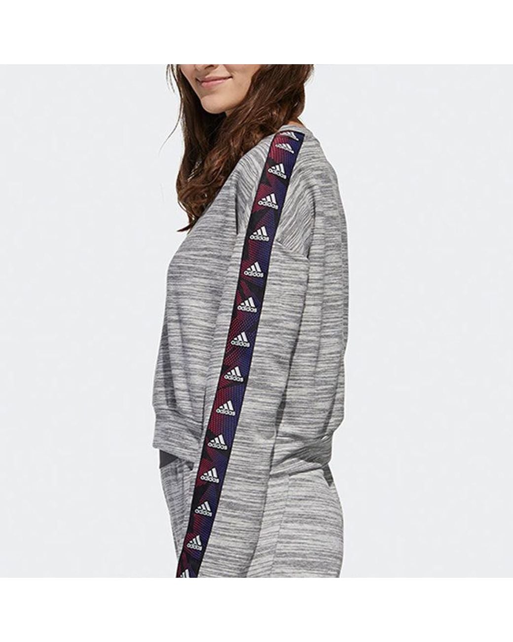Adidas Gray (Wmns) Short Round Turtleneck Jersey Light
