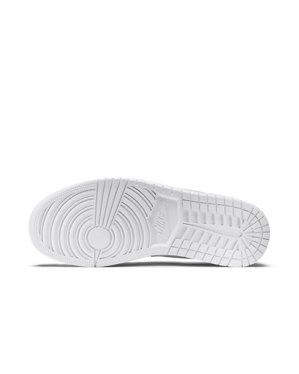 Nike White 1 Retro Low Metallic' for men