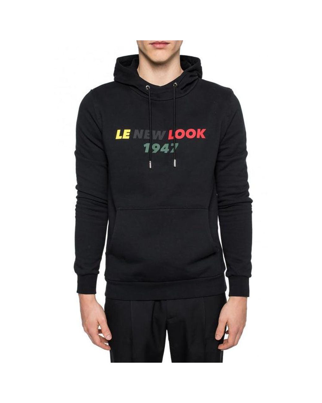 Dior Black Alphabet Hooded Sweatshirt For for men