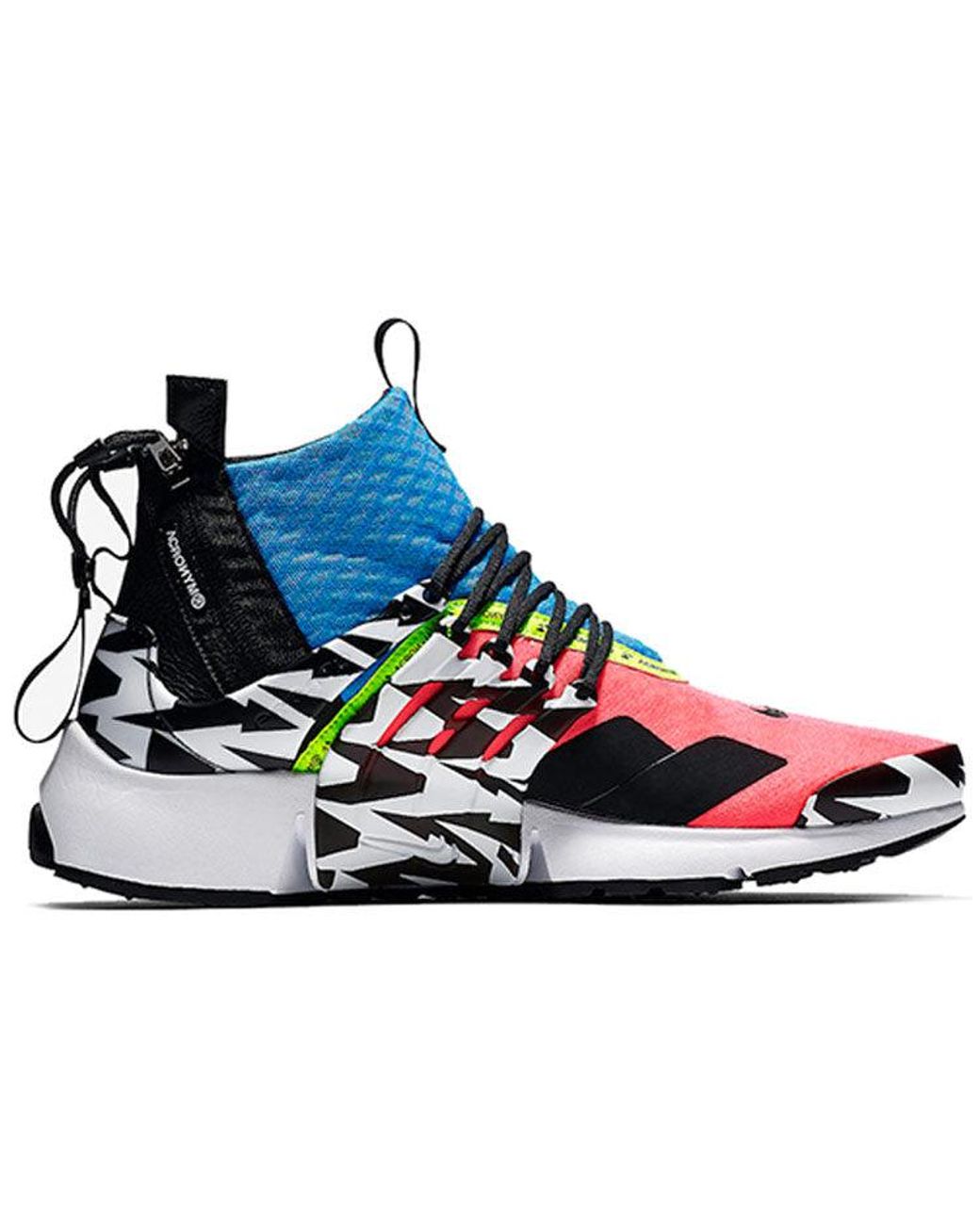 Nike Blue X Acronym Air Presto Mid "Racer" Sneakers for men