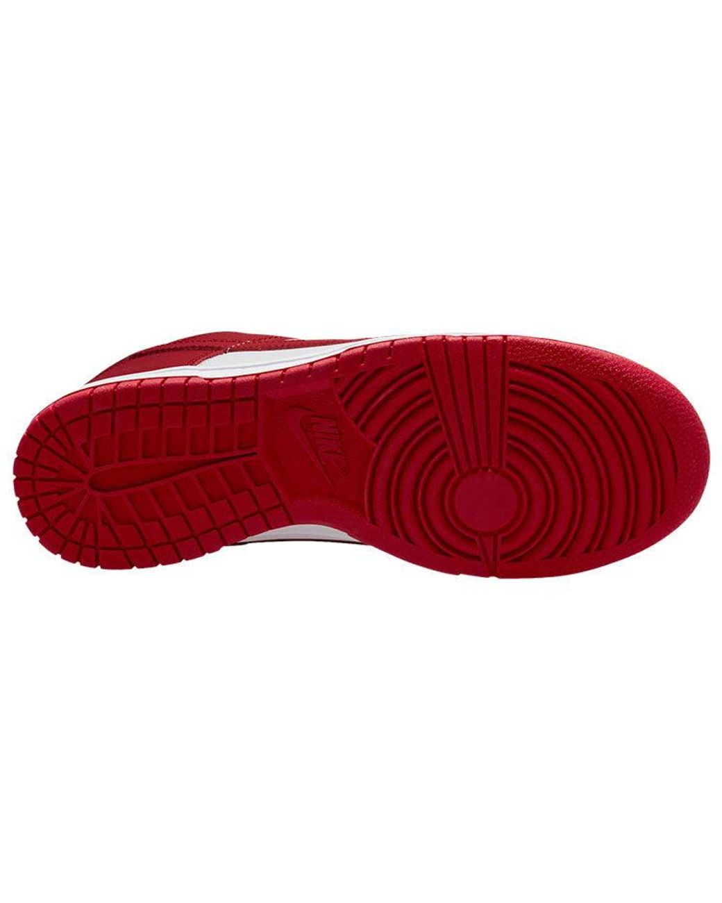 Nike Red Dunk Low Sneakers for men