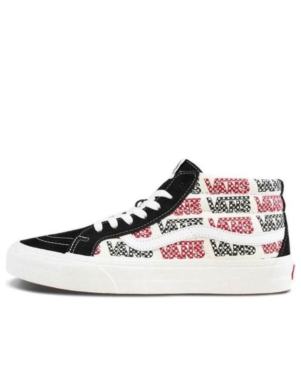 Vans White Sk8-Mid Reissue And for men