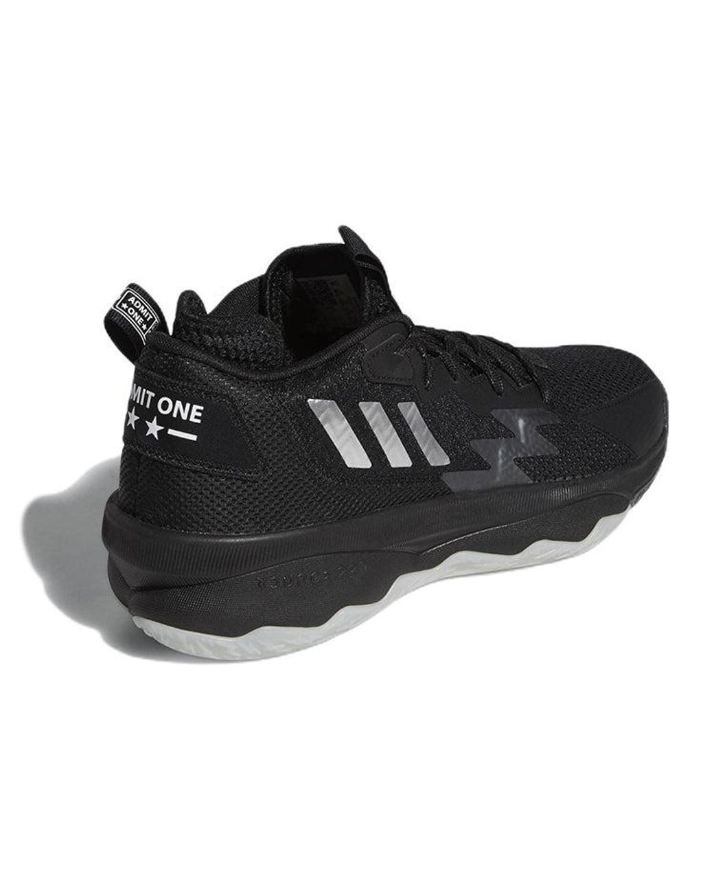 Adidas Black Dame 8 'Admit One for men